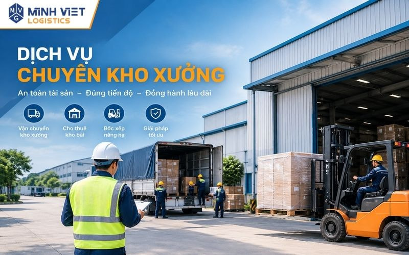 Dịch Vụ Chuyển Kho Xưởng - Giải Pháp Nhanh Gọn, An Toàn